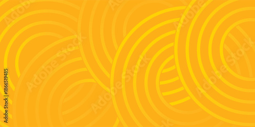 Pasta background, spaghetti abstract geometric pattern. Macaroni yellow poster. Wavy abstract pattern. vector