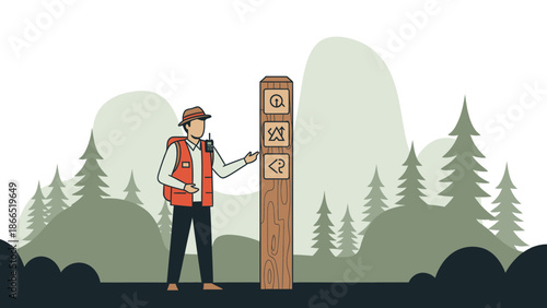 Adventures In Nature Exploring Trails Following Directions Outdoor Excursion