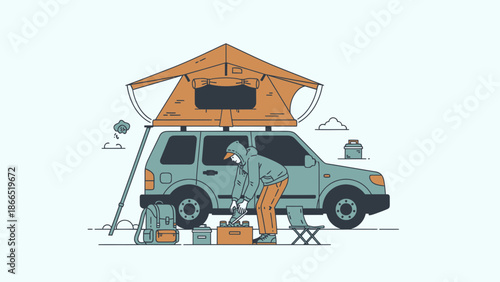 Adventures In The Great Outdoors Car Top Tent Camping And Exploration