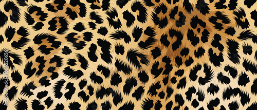 Captivating abstract african animal print pattern featuring realistic leopard fur and skin texture, ideal for various design projects and a wild, exotic aesthetic