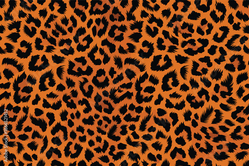 Vibrant abstract african leopard animal fur skin pattern print displaying wild beauty and intricate texture, perfect for fashion, design, and exotic themes