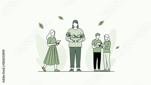 Farm Fresh Deliveries With Digital Ordering And Sustainable Agricultural Practices