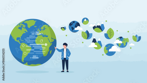 Environmental Awareness Presentation About Global Warming And Climate Change Problems