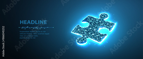 Puzzle. Business stategy, success solution, jigsaw games symbol. Idea metaphor. Creative idea, connection, challenge, join us concept

