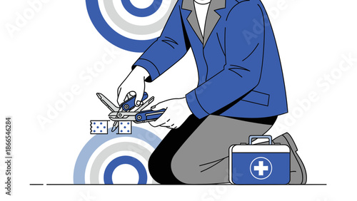 Creative Solution Provider With Multifunctional Tools Resolving Challenges Skillfully