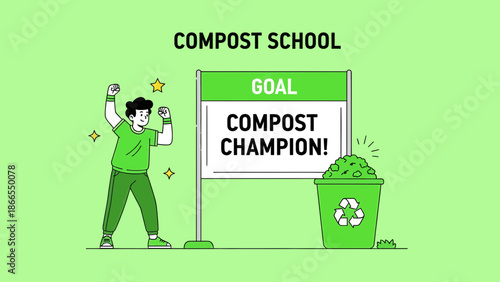 Compost School Educational Program Promotes Recycling And Environmental Awareness