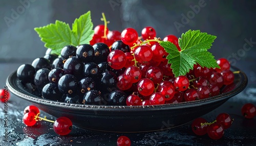 Mix porzeczek czerwone czarne 4