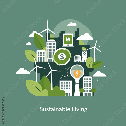 A calming abstract design evoking creativity and innovation, ideal for contemporary projects.