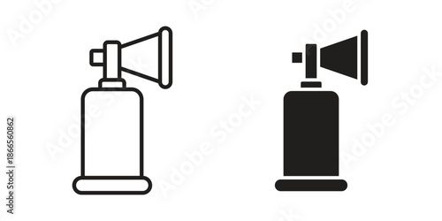 Air horn icons for Graphic Design Projects and web designs