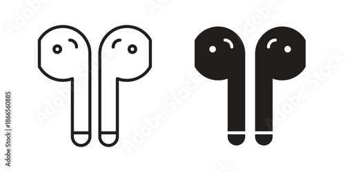 Air pods icons for Graphic Design Projects and web designs