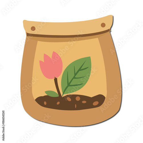 Eco-Friendly Planting Pouch Graphic