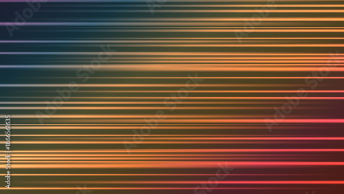 Abstract background with horizontal rays