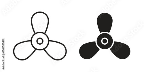 Boat screw icons for Graphic Design Projects and web designs