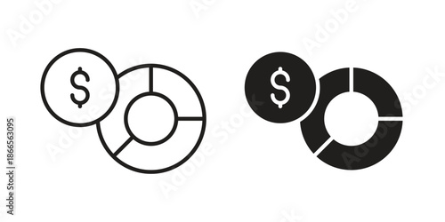 Budget planning icons for Graphic Design Projects and web designs