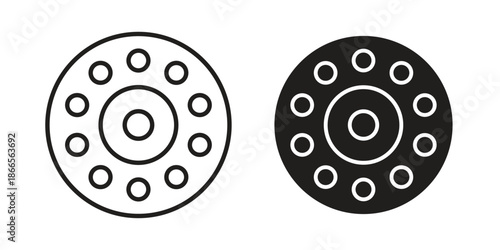 Car bearing icons for Graphic Design Projects and web designs