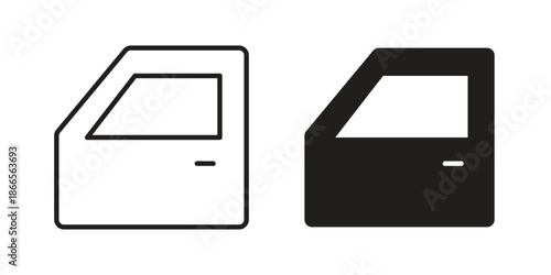 car door icons for Graphic Design Projects and web designs