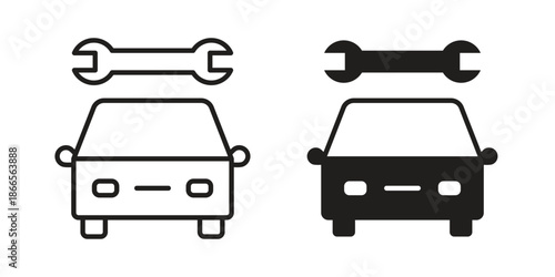 Car repair icons for Graphic Design Projects and web designs
