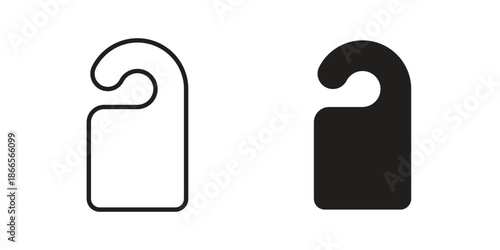 Door hanger icons for Graphic Design Projects and web designs