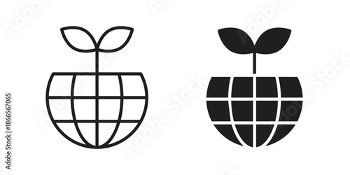 Environment icons for Graphic Design Projects and web designs