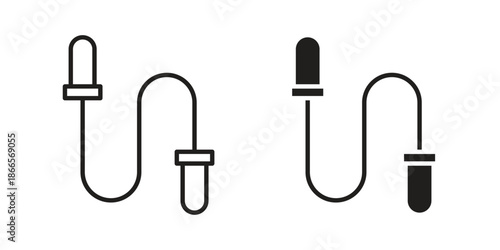 Jump rope icons for Graphic Design Projects and web designs