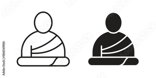 Monk icons for Graphic Design Projects and web designs