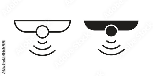 Motion sensor icons for Graphic Design Projects and web designs