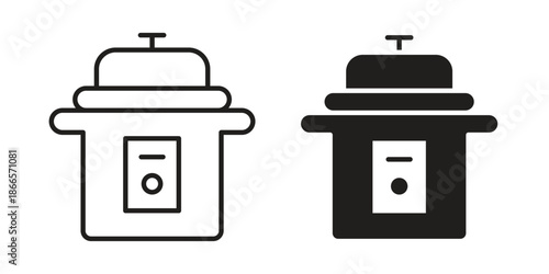 pressure cooker icons for Graphic Design Projects and web designs
