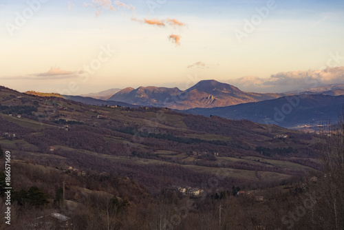 Wallpaper Mural Vista sulla valle del Reno in inverno Torontodigital.ca