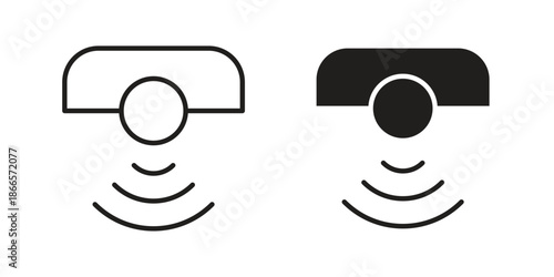 Sensor icons for Graphic Design Projects and web designs