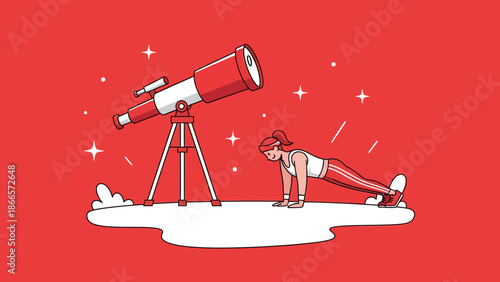 Balancing Cosmic Exploration And Fitness Goals Through Exercise Dedication