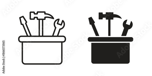 Toolbox icons for Graphic Design Projects and web designs