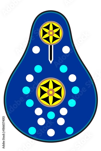 Turkish archery target