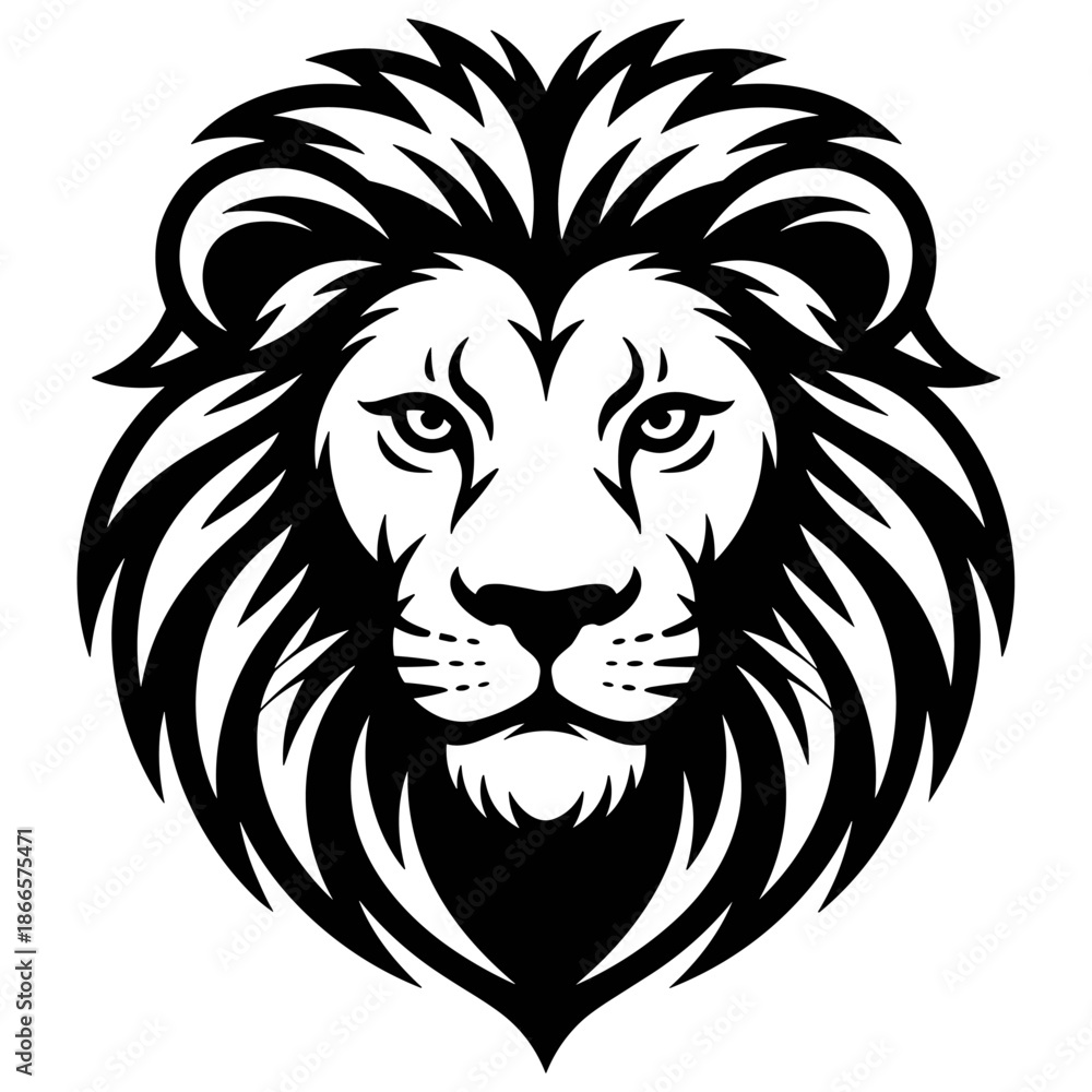 Obraz premium Lion Logo Set. Premium Design Collection. Vector Illustration