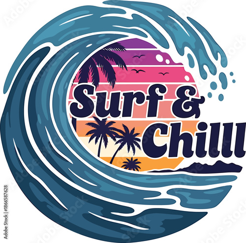 Vector illustration of a ship with a globe symbol as a high quality business concept label and new sticker icon for a best buy offer button design