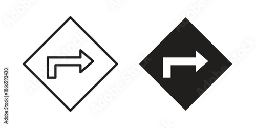 Directions icons or logo isolated sign symbol vector illustration - high quality black style vector icons