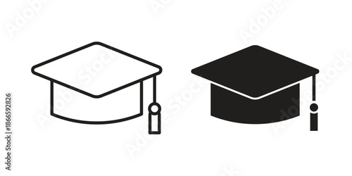 Education icons or logo isolated sign symbol vector illustration - high quality black style vector icons