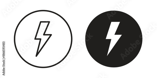 Flash icons or logo isolated sign symbol vector illustration - high quality black style vector icons