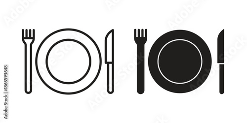 Food icons or logo isolated sign symbol vector illustration - high quality black style vector icons