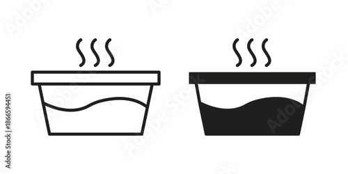 Hot Water icons or logo isolated sign symbol vector illustration - high quality black style vector icons