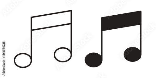 Music icons or logo isolated sign symbol vector illustration - high quality black style vector icons