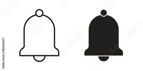 Notification icons or logo isolated sign symbol vector illustration - high quality black style vector icons