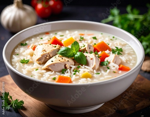 Wallpaper Mural Reissuppe mit Hühnchen Torontodigital.ca