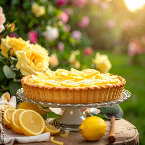 Wallpaper Mural Zitronentorte Torontodigital.ca