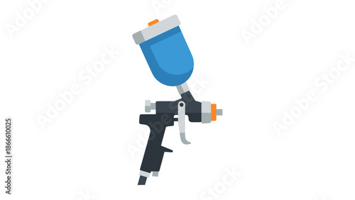 Spray Gun Tool for Painting and Coating.