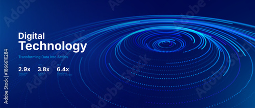 Cyber Big Data Flow Particles Bokeh. Digital Neural Network. Concept of AI Artificial Intelligence Technology Machine Deep Learning. Digital Communication. Science Technology Presentation Vector.