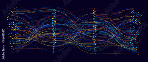 Layers Inside GPT General Purpose Transformer Convolutional Neural Network Architecture. How AI Work. Data Science, Machine Learning, Artificial Intelligence. AI Tech Science Vector Illustration.