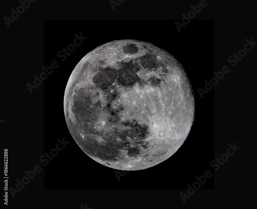 Super Wolf Moon Over Charlotte, January 3, 2026