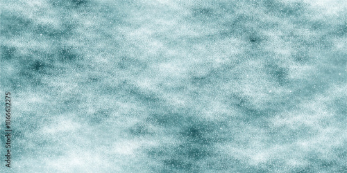 An abstract blue sky background with clouds featuring a vintage grunge paper texture and light paint design for an aged nature wallpaper backdrop