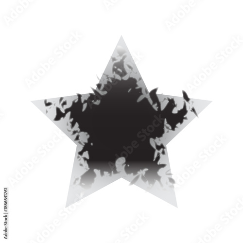 Star icon design template