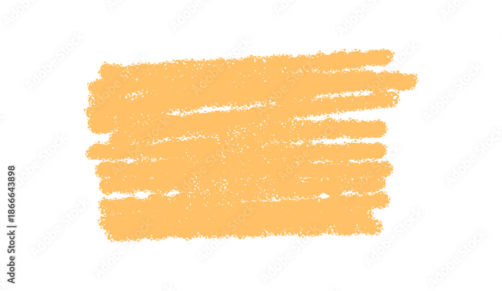 Fototapeta premium Crayon scribble rectangle frame with blank box and rough border. Sketch background create a highlight for any quote text. Graphic element for modern art, creative poster or invitation design.
